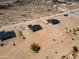 An aerial shot showing multiple homes in a desert neighborhood at 2689 S 305Th Ave Ave, Buckeye, AZ 85326