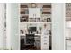 Well organized office nook with custom shelving at 2879 E Austin Dr, Gilbert, AZ 85296