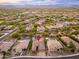 Desert community features homes with mature landscaping, pools, putting greens, and mountain views on the horizon at 5428 E Windstone Trl, Cave Creek, AZ 85331