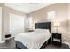 Comfortable bedroom features a plush bed, and coordinating furniture at 5428 E Windstone Trl, Cave Creek, AZ 85331