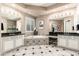Bright main bathroom with a soaking tub and dual vanities at 5428 E Windstone Trl, Cave Creek, AZ 85331