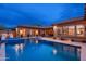 Gorgeous backyard featuring a sparkling pool, spa, and a covered patio, ideal for outdoor living at 5428 E Windstone Trl, Cave Creek, AZ 85331