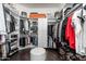 Organized walk-in closet with ample shelving and storage space at 5428 E Windstone Trl, Cave Creek, AZ 85331