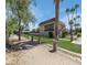 Charming apartment complex with lush landscaping, palm trees, and a welcoming entrance path at 8135 N Central Ave # 1, Phoenix, AZ 85020