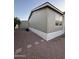Gravel backyard with pavers and view of storage at 8832 E Pueblo Ave # 20, Mesa, AZ 85208