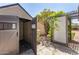 Outdoor shed space with a covered patio, ready for extra storage at 9636 N 53Rd Ave, Glendale, AZ 85302