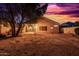 Expansive backyard with a covered patio, offering plenty of space for outdoor activities at 10735 W Bermuda Dr, Avondale, AZ 85392