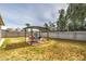 Expansive backyard featuring a patio area and lush greenery, perfect for outdoor enjoyment at 3701 E Karen Dr, Phoenix, AZ 85032