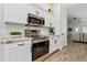 Bright kitchen with stainless appliances and sleek fixtures at 4712 E Lone Cactus Dr, Phoenix, AZ 85050
