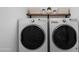 Laundry room featuring front-load washer and dryer at 5341 E Sheena Dr, Scottsdale, AZ 85254