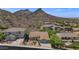 Beautiful aerial view of house with mountain in the background at 6133 W Fetlock Ter, Phoenix, AZ 85083