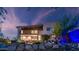 Beautiful backyard with comfortable seating, and lovely outdoor lighting at 6525 E Cave Creek Rd # 40, Cave Creek, AZ 85331