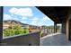 Private balcony with serene mountain views, overlooking landscaped community at 6525 E Cave Creek Rd # 40, Cave Creek, AZ 85331