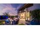 Entertaining backyard with a fire pit and outdoor seating area at 6525 E Cave Creek Rd # 40, Cave Creek, AZ 85331