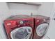 Convenient laundry room with high-end washer and dryer units for efficient laundry care at 676 W Shawnee Dr, Chandler, AZ 85225