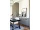 Stylish office showing modern furnishings, natural lighting, and sleek cabinets with plenty of storage space at 7215 N Black Rock Trl, Paradise Valley, AZ 85253