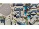 Aerial view of homes and pools at 7536 W Sequoia Dr, Glendale, AZ 85308