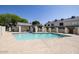 Community pool with a patio, seating and lounging areas at 7801 N 44Th Dr # 1003, Glendale, AZ 85301