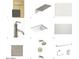 Bathroom features including cabinet, handle, sink, faucet, shower and tile samples at 8366 E Old Paint Trl # 3, Scottsdale, AZ 85266