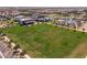 Aerial view showcasing the community park and recreational areas at 10127 E Tillman Ave, Mesa, AZ 85212