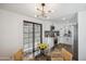 Bright kitchen and dining area with modern lighting at 11079 N 110Th Pl, Scottsdale, AZ 85259