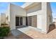 Inviting exterior with desert landscaping, textured stucco, and covered entryway at 11079 N 110Th Pl, Scottsdale, AZ 85259