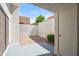 Private patio with stepping stones, stucco wall, and covered area for relaxing outdoors at 11079 N 110Th Pl, Scottsdale, AZ 85259