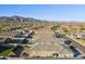 Aerial view of the community and surrounding mountains at 12176 E Chevelon Trl, Gold Canyon, AZ 85118
