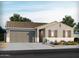 Charming single-story home with desert landscaping, a two-car garage and a classic Spanish-tile roof at 17726 W Amber Dr, Goodyear, AZ 85338