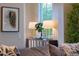 Cozy living room with stylish decor, lamps, and a view to the outside at 18927 N 101St St, Scottsdale, AZ 85255
