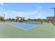 Community pickleball court offers residents a fun and active recreational space in a well-maintained outdoor setting at 20426 E Arroyo Verde Dr, Queen Creek, AZ 85142