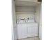 Bright laundry area with newer washer and dryer units at 2123 E Kirkland Ln # 3, Tempe, AZ 85281