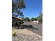 Manicured community street view with landscaping and yellow fire hydrant at 2123 E Kirkland Ln # 3, Tempe, AZ 85281