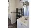 Bathroom featuring modern shelving, sink, and vanity at 235 W Southern Ave # 150, Mesa, AZ 85210