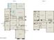 Detailed floor plan showcasing the layout of the home, including bedrooms, kitchen, and living areas at 24871 N 170Th Dr, Surprise, AZ 85387