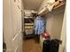A walk-in closet provides ample storage space at 316 S 74Th Way, Mesa, AZ 85208