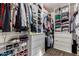 Organized walk-in closet with shelving and drawers providing ample storage space at 33828 N Pate Pl, Cave Creek, AZ 85331