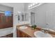 The bathroom features a double sink vanity with granite counters at 3806 E Taurus Pl, Chandler, AZ 85249