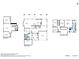Detailed floor plan showcasing the layout and dimensions of the home, including room sizes and arrangements at 3806 E Taurus Pl, Chandler, AZ 85249