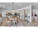 Bright kitchen featuring stainless steel appliances, lots of cabinet space, and eat-in dining area at 3806 E Taurus Pl, Chandler, AZ 85249