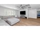 Spacious living room with modern fixtures and an open floor plan at 3813 W Lapenna Dr, New River, AZ 85087