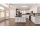 Bright and spacious kitchen with stainless steel appliances, an island, and an open layout at 385 E Ironwood Dr, Chandler, AZ 85225