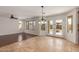 Dining area featuring tile floor, updated lighting, and natural light at 3929 W Goldmine Mountain Dr, San Tan Valley, AZ 85144