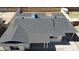 Aerial view of the home with a new roof, neutral exterior paint and fenced yard at 4219 W Citrus Way, Phoenix, AZ 85019