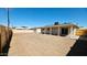 View of large backyard with fresh dirt and wooden fence that surrounds the property at 4219 W Citrus Way, Phoenix, AZ 85019