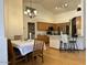 Open floorplan with view of dining area, and kitchen at 4322 E Cottonwood Ln, Phoenix, AZ 85048