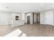 Contemporary kitchen with white cabinets, stainless steel appliances, and a center island at 5844 E Covey Ln, Phoenix, AZ 85054