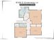 Second floor plan for 6164 E Greenway Ln Scottsdale AZ showcasing bedroom and bathroom layout at 6164 E Greenway Ln, Scottsdale, AZ 85254