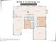 First floor plan for 6164 E Greenway Ln Scottsdale AZ displaying the layout of the home at 6164 E Greenway Ln, Scottsdale, AZ 85254