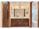 Spacious bathroom with double sinks, vanity and mirror at 916 W Loughlin Dr, Chandler, AZ 85225
